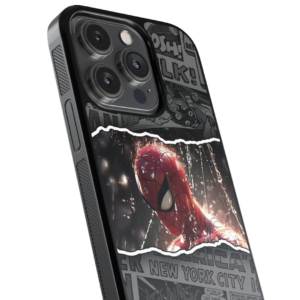 Spider-Man NYC Comic Rip Glass Case - Image 3
