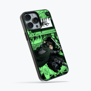 Levi Ackerman AOT Green Glass Case