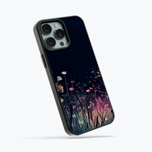 Dark Night Wildflower Glass Case - Image 2