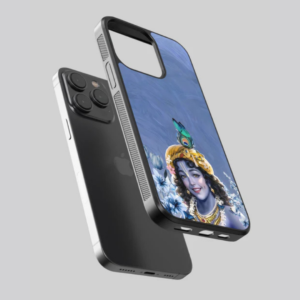 Smiling Krishna Glass Case - Image 3