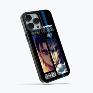 Eren Yeager Dual Face Glass Case - Image 4