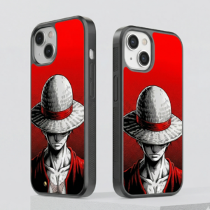 Luffy Straw Hat Red Glass Case - Image 3