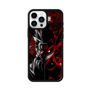 Naruto Nine Tails Dark Split Glass Case