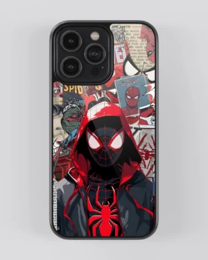 Miles Morales Marvel Glass Case