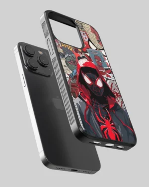 Miles Morales Marvel Glass Case - Image 2