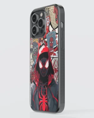 Miles Morales Marvel Glass Case - Image 3