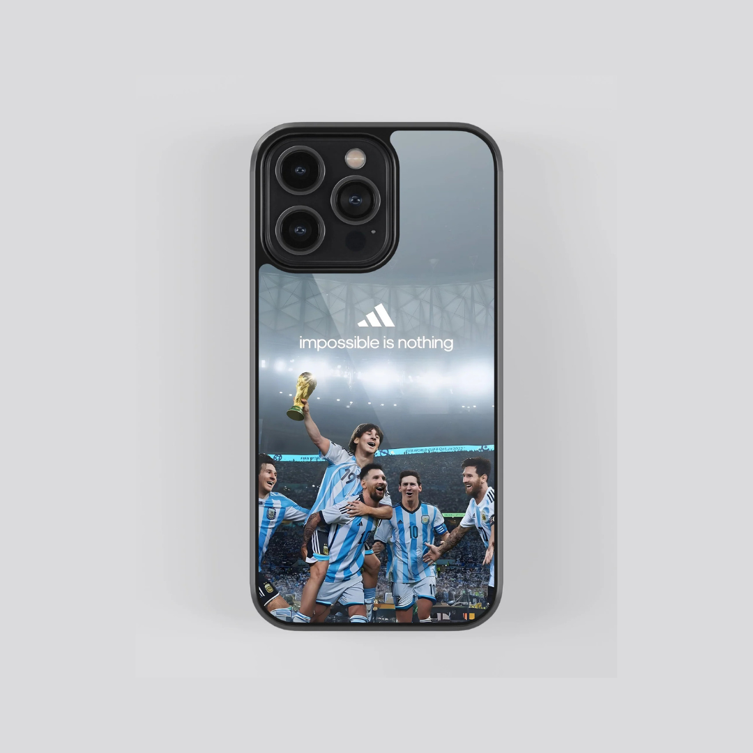 Impossible Is Nothing Glass Case Impossible Is Nothing Glass Case - Image 1