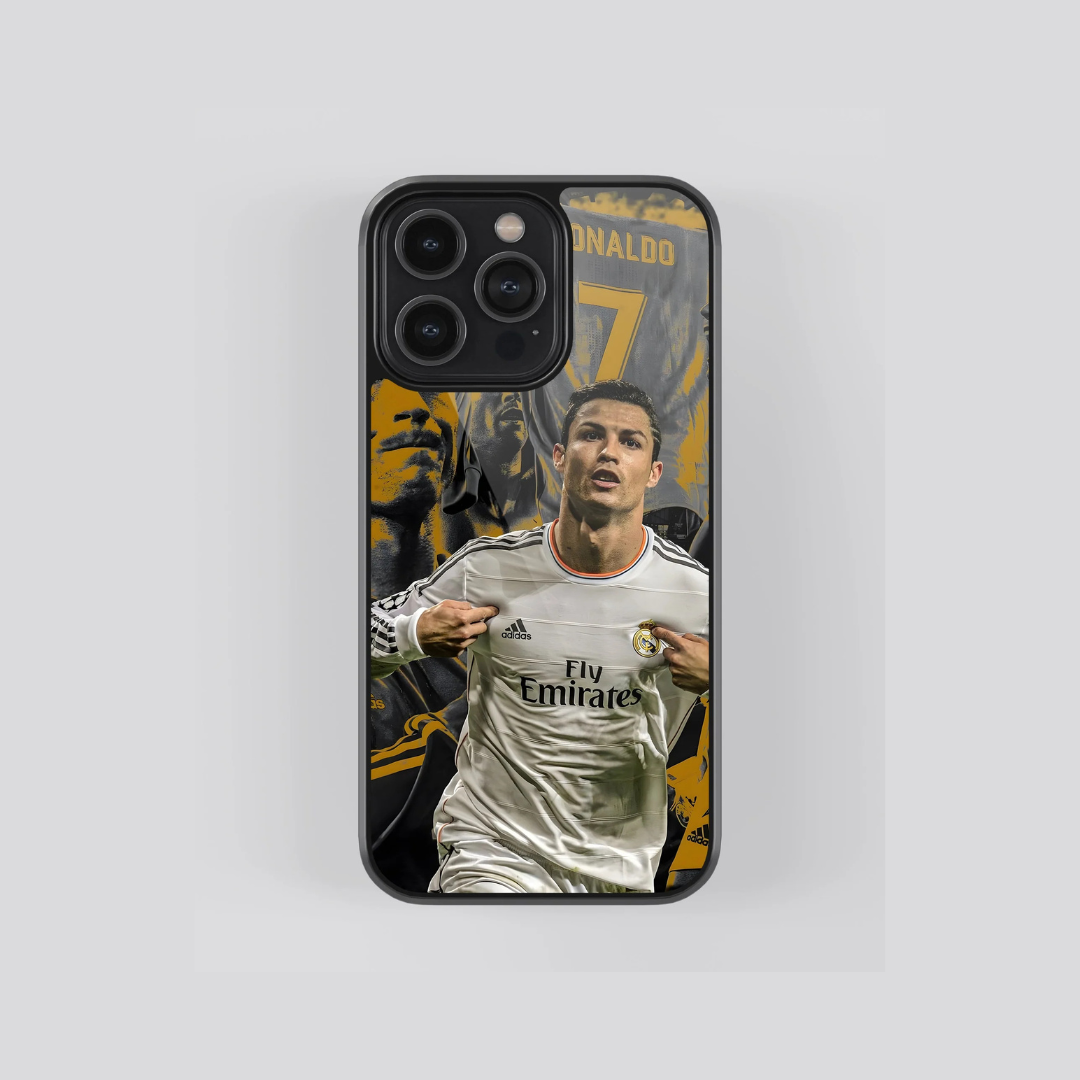 Ronaldo Madrid Glass Case Ronaldo Madrid Glass Case - Image 1